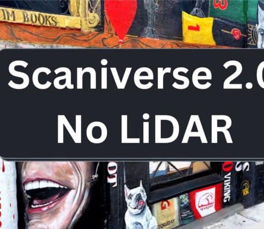 scaniverse 2.0 no lidar