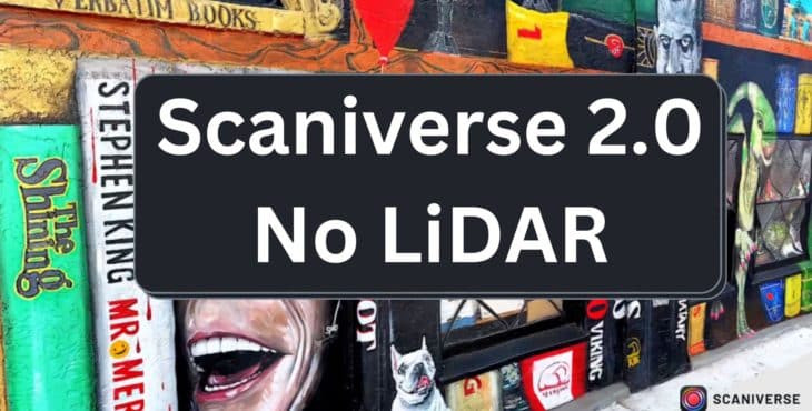scaniverse 2.0 no lidar