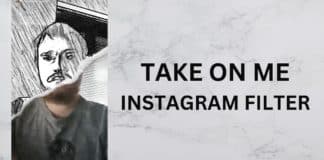 take on me instagram filter