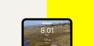 strava snapchat