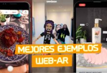 Los mejores ejemplos webAR (casos de uso) ejemplos casos uso webAR