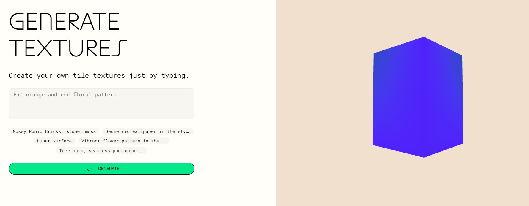 Polycam – generar texturas con inteligencia artificial