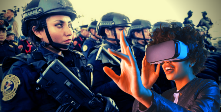 policia cdmx simulador realidad virtual