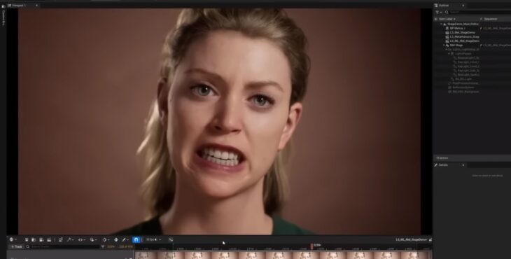 unreal engine meta human animation