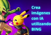 crear imágenes con inteligencia artificial utilizando Bing