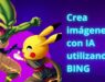 crear imágenes con inteligencia artificial utilizando Bing