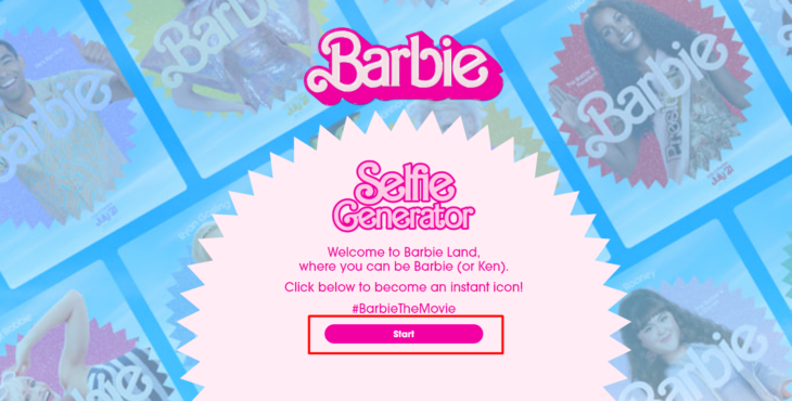 Barbie Instagram Filter Selfie Generator
