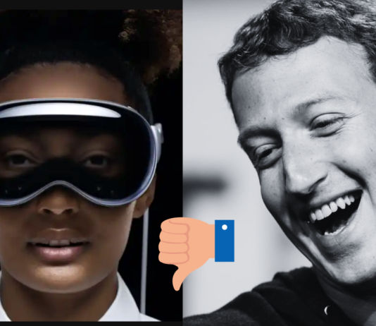 Zuckerberg critica las Vision Pro de Apple: «No es el futuro que yo quiero». zuckerberg apple vision