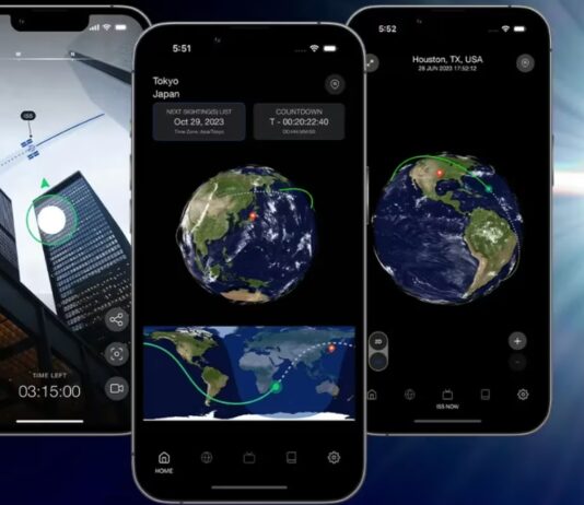 Sigue a la Estación Espacial Internacional con realidad aumentada spot the station realidad aumentada
