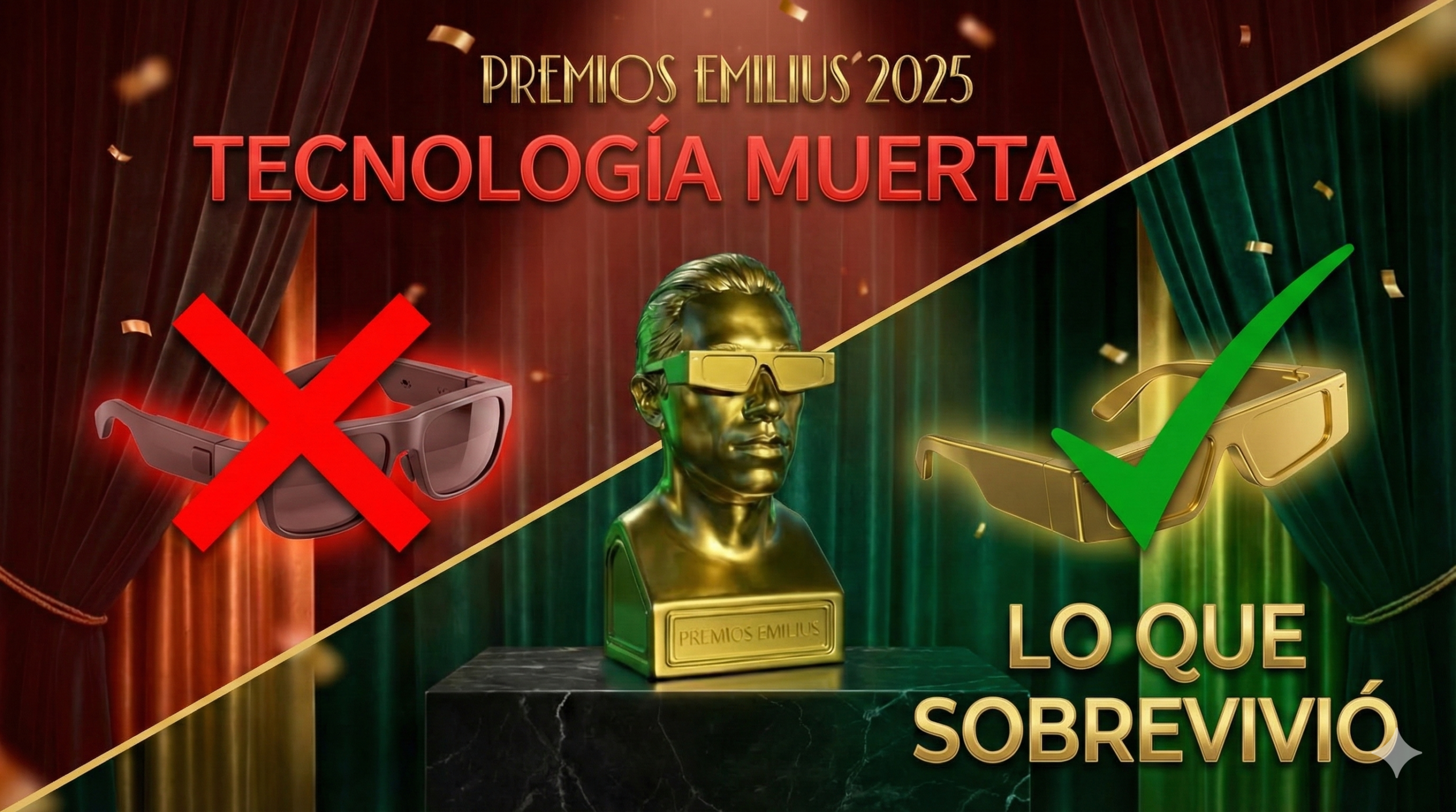 PREMIOS EMILIUS: MEJOR y PEOR de la Realidad Aumentada e IA Generativa 2025