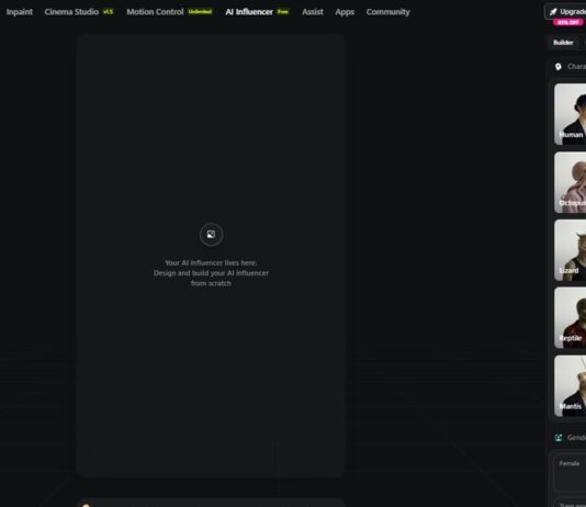 ai influencer studio emilius