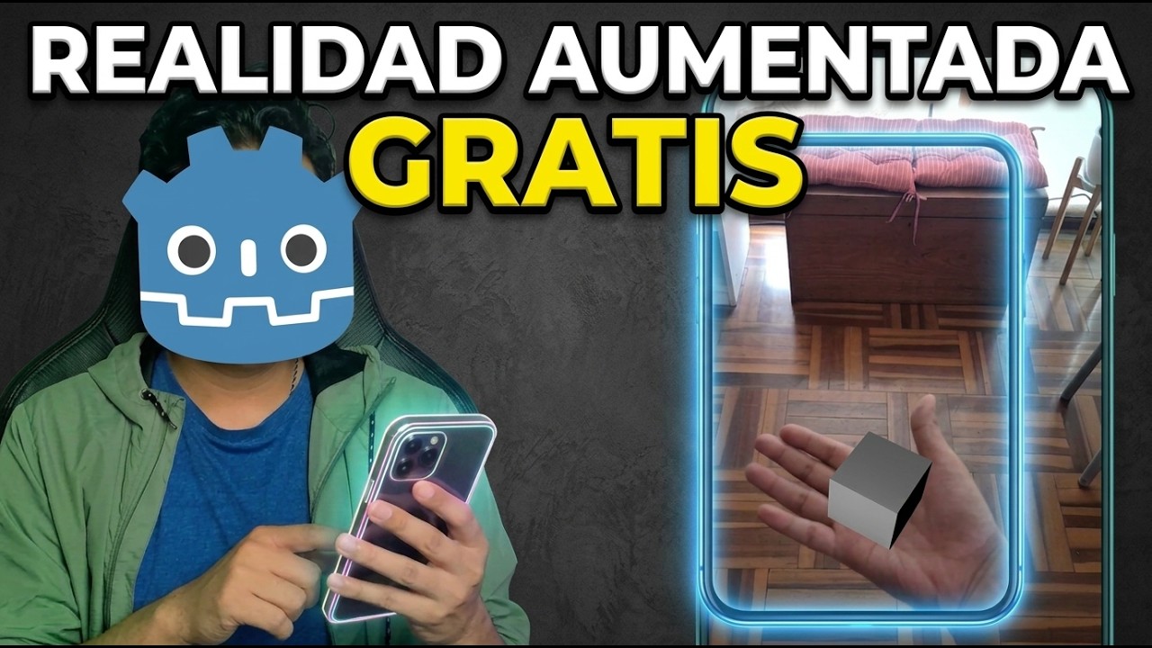 Cómo Crear Realidad Aumentada (WebXR) Gratis con Godot