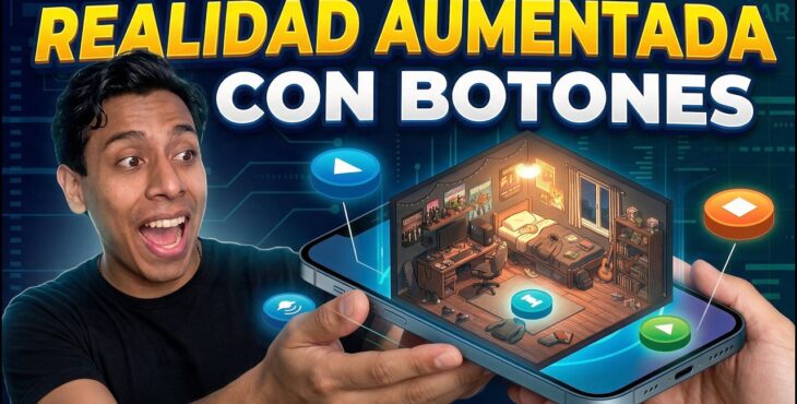 realidad aumentada boton 8th wall